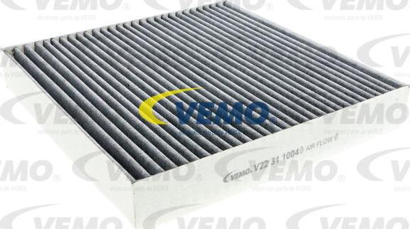 Vemo V22-31-1004 - Фильтр воздуха в салоне autospares.lv