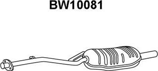 Veneporte BW10081 - Глушитель выхлопных газов, конечный autospares.lv