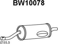 Veneporte BW10078 - Глушитель выхлопных газов, конечный autospares.lv