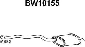 Veneporte BW10155 - Глушитель выхлопных газов, конечный autospares.lv