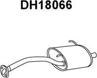 Veneporte DH18066 - Глушитель выхлопных газов, конечный autospares.lv