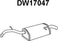 Veneporte DW17047 - Глушитель выхлопных газов, конечный autospares.lv