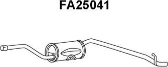 Veneporte FA25041 - Глушитель выхлопных газов, конечный autospares.lv