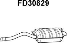 Veneporte FD30829 - Глушитель выхлопных газов, конечный autospares.lv