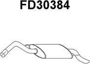 Veneporte FD30384 - Глушитель выхлопных газов, конечный autospares.lv
