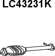 Veneporte LC43231K - Катализатор autospares.lv