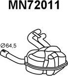Veneporte MN72011 - Глушитель выхлопных газов, конечный autospares.lv