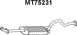 Veneporte MT75231 - Глушитель выхлопных газов, конечный autospares.lv