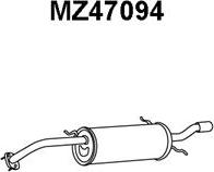 Veneporte MZ47094 - Глушитель выхлопных газов, конечный autospares.lv