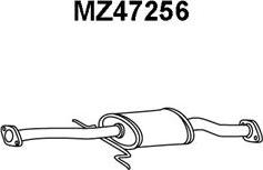 Veneporte MZ47256 - Средний глушитель выхлопных газов autospares.lv