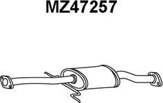 Veneporte MZ47257 - Средний глушитель выхлопных газов autospares.lv