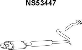 Veneporte NS53447 - Предглушитель выхлопных газов autospares.lv