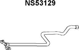 Veneporte NS53129 - Труба выхлопного газа autospares.lv