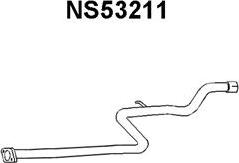 Veneporte NS53211 - Труба выхлопного газа autospares.lv