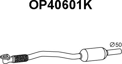 Veneporte OP40601K - Катализатор autospares.lv