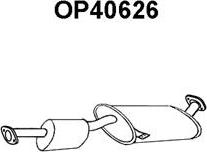 Veneporte OP40626 - Глушитель выхлопных газов, конечный autospares.lv