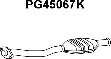 Veneporte PG45067K - Катализатор autospares.lv