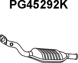 Veneporte PG45292K - Катализатор autospares.lv