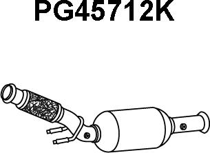 Veneporte PG45712K - Катализатор autospares.lv