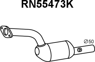 Veneporte RN55473K - Катализатор autospares.lv