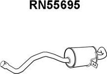 Veneporte RN55695 - Глушитель выхлопных газов, конечный autospares.lv