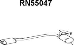 Veneporte RN55047 - Средний глушитель выхлопных газов autospares.lv