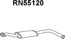 Veneporte RN55120 - Средний глушитель выхлопных газов autospares.lv