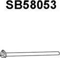 Veneporte SB58053 - Труба выхлопного газа autospares.lv