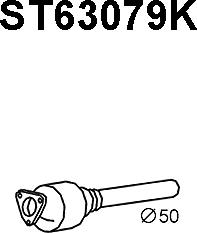 Veneporte ST63079K - Катализатор autospares.lv