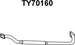 Veneporte TY70160 - Предглушитель выхлопных газов autospares.lv