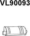 Veneporte VL90093 - Глушитель выхлопных газов, конечный autospares.lv