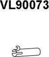 Veneporte VL90073 - Труба выхлопного газа autospares.lv