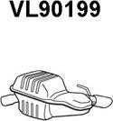 Veneporte VL90199 - Глушитель выхлопных газов, конечный autospares.lv