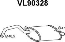 Veneporte VL90328 - Глушитель выхлопных газов, конечный autospares.lv