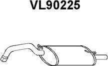 Veneporte VL90225 - Глушитель выхлопных газов, конечный autospares.lv