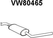 Veneporte VW80465 - Предглушитель выхлопных газов autospares.lv