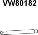 Veneporte VW80182 - Труба выхлопного газа autospares.lv