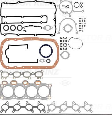 Victor Reinz 01-52435-01 - Комплект прокладок, двигатель autospares.lv