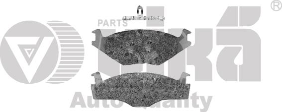 Vika 66981102401 - Тормозные колодки, дисковые, комплект autospares.lv