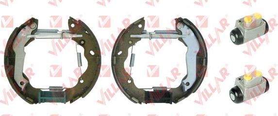 Villar 608.9410 - Комплект тормозных колодок, барабанные autospares.lv