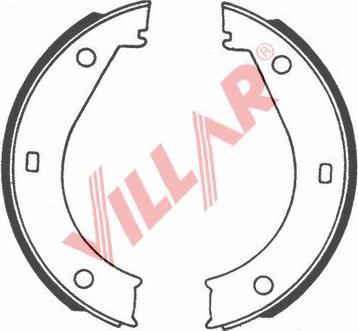 Villar 629.0731 - Комплект тормозов, ручник, парковка autospares.lv