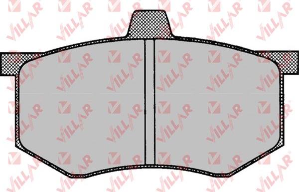 Villar 626.0004 - Тормозные колодки, дисковые, комплект autospares.lv