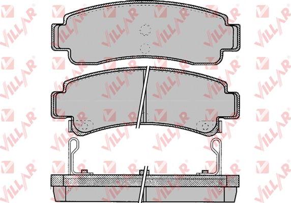 FORMA 623 - Тормозные колодки, дисковые, комплект autospares.lv