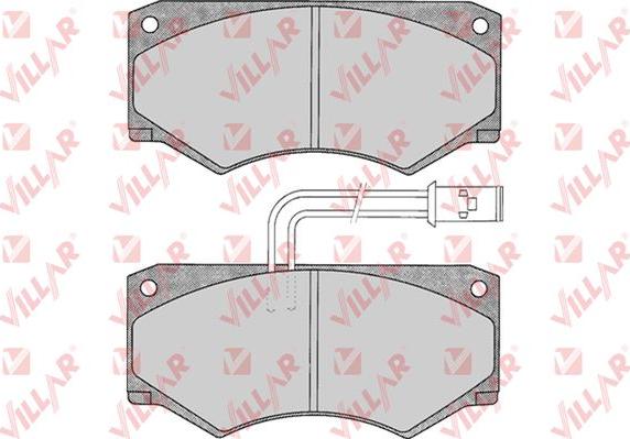 Villar 626.0292 - Тормозные колодки, дисковые, комплект autospares.lv