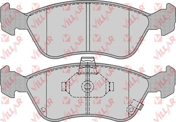 Villar 626.0709 - Тормозные колодки, дисковые, комплект autospares.lv