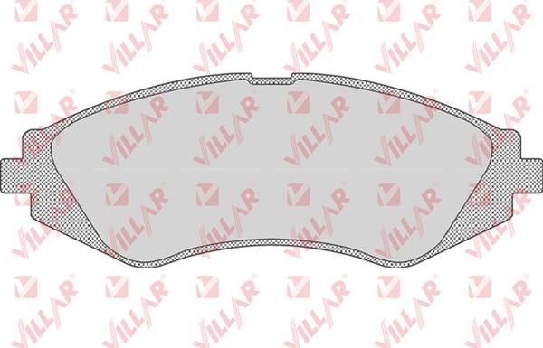 Villar 626.0710 - Тормозные колодки, дисковые, комплект autospares.lv