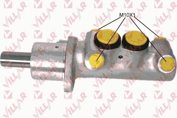 Villar 621.3494 - Главный тормозной цилиндр autospares.lv