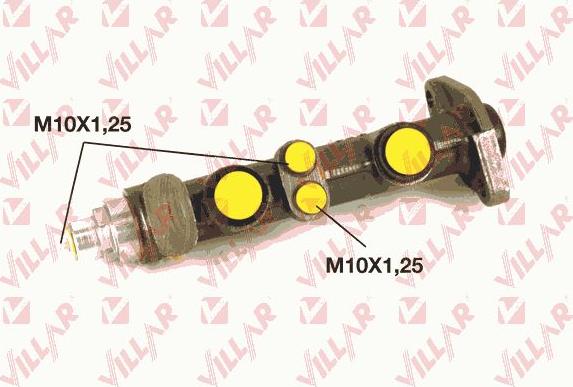 Villar 621.3310 - Главный тормозной цилиндр autospares.lv