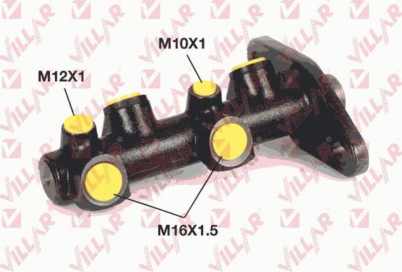 Villar 621.2959 - Главный тормозной цилиндр autospares.lv