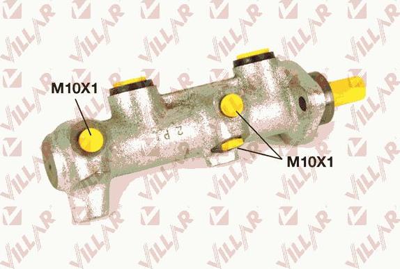 Villar 621.2857 - Главный тормозной цилиндр autospares.lv